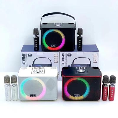 YS-226 Kabelloser Bluetooth Karaoke-Lautsprecher mit RGB-Lichtern & Mikrofon
