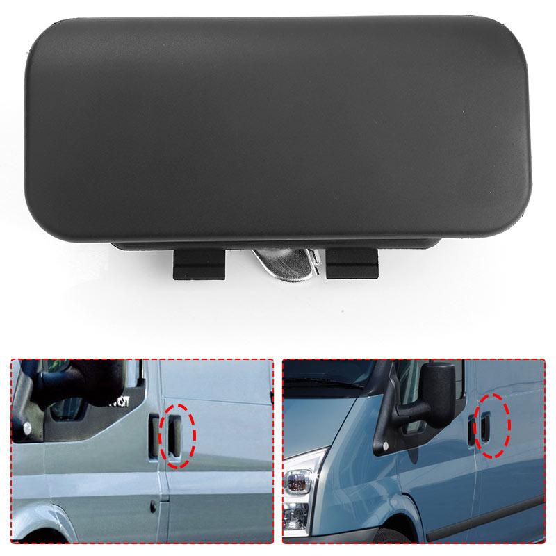 Car Side Exterior Middle Door Handle Black Auto Outer Sliding Side Door Handle For Ford Transit Van VH VJ 2000-2006 VM 2006-2013