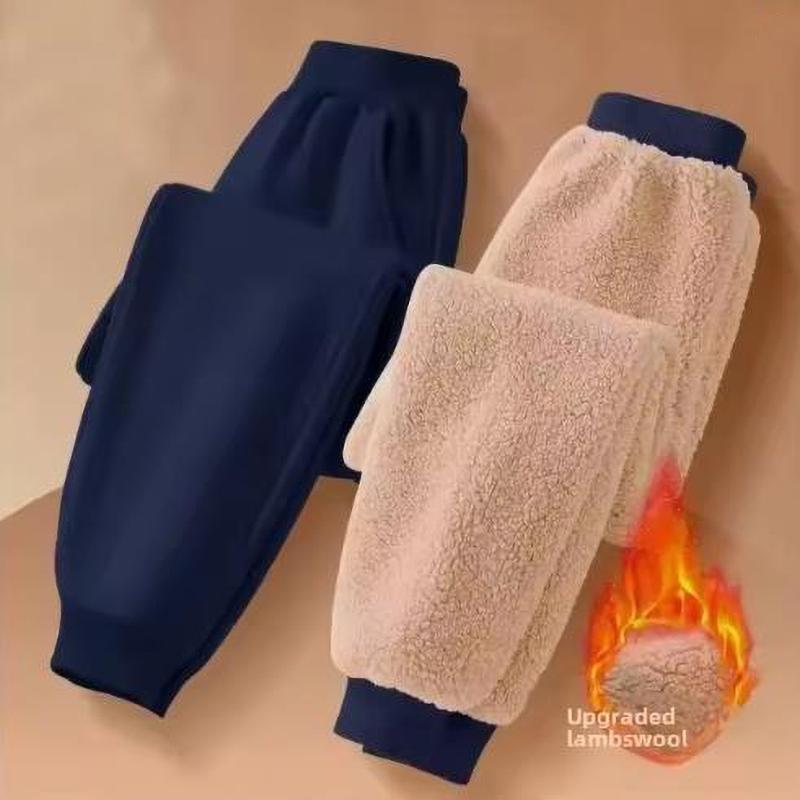 

Детские осенне-зимние теплые спортивные длинные брюки, повседневные брюки, детские флисовые брюки 120cm синий