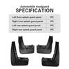 BMW X1 2010-2015 Car Mud Flaps for International Trade