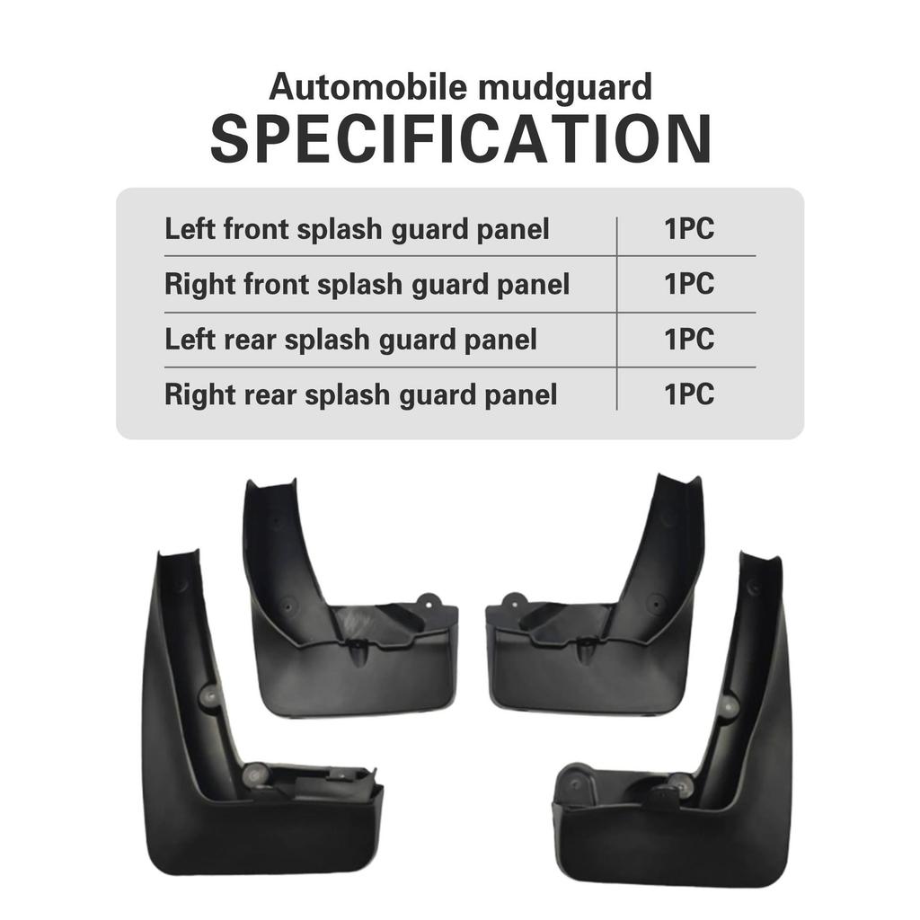 BMW X1 2010-2015 Car Mud Flaps for International Trade