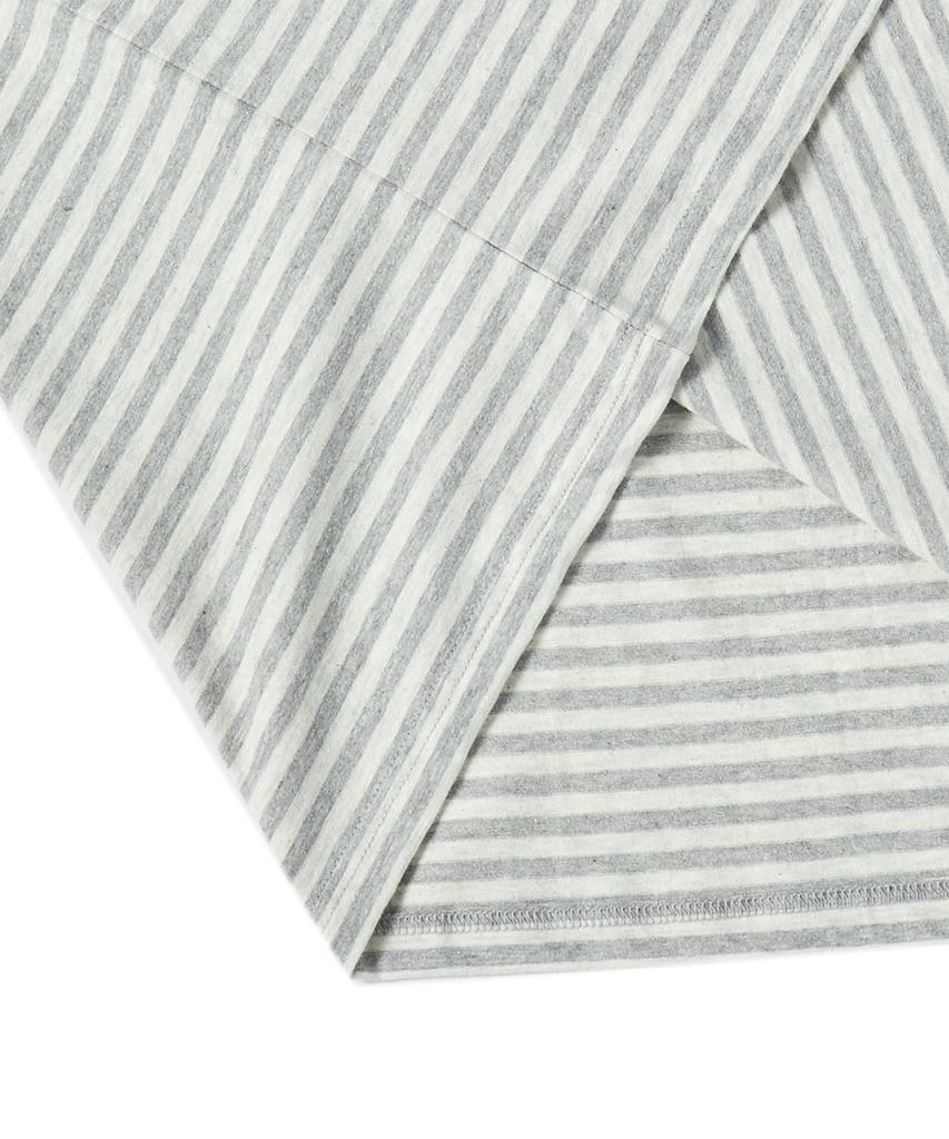 TRAVEL Arte Striped Short Sleeve T-Shirt Ivory