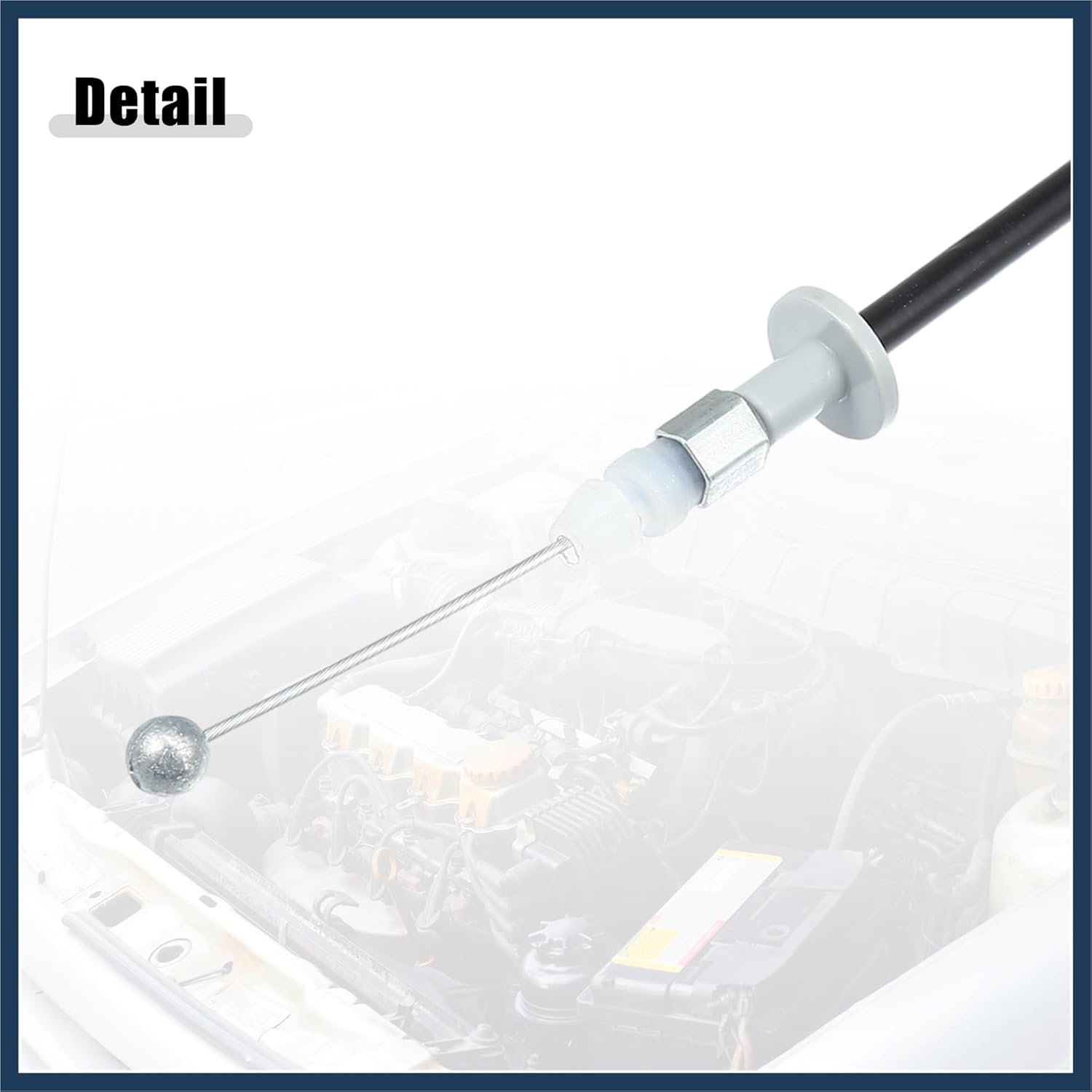 Трос привода замка капота для Lexus GS300 1998-2005 для Lexus GS400 1998-2000 № 5363030250 - Упаковка 1 шт. Стильный дизайн