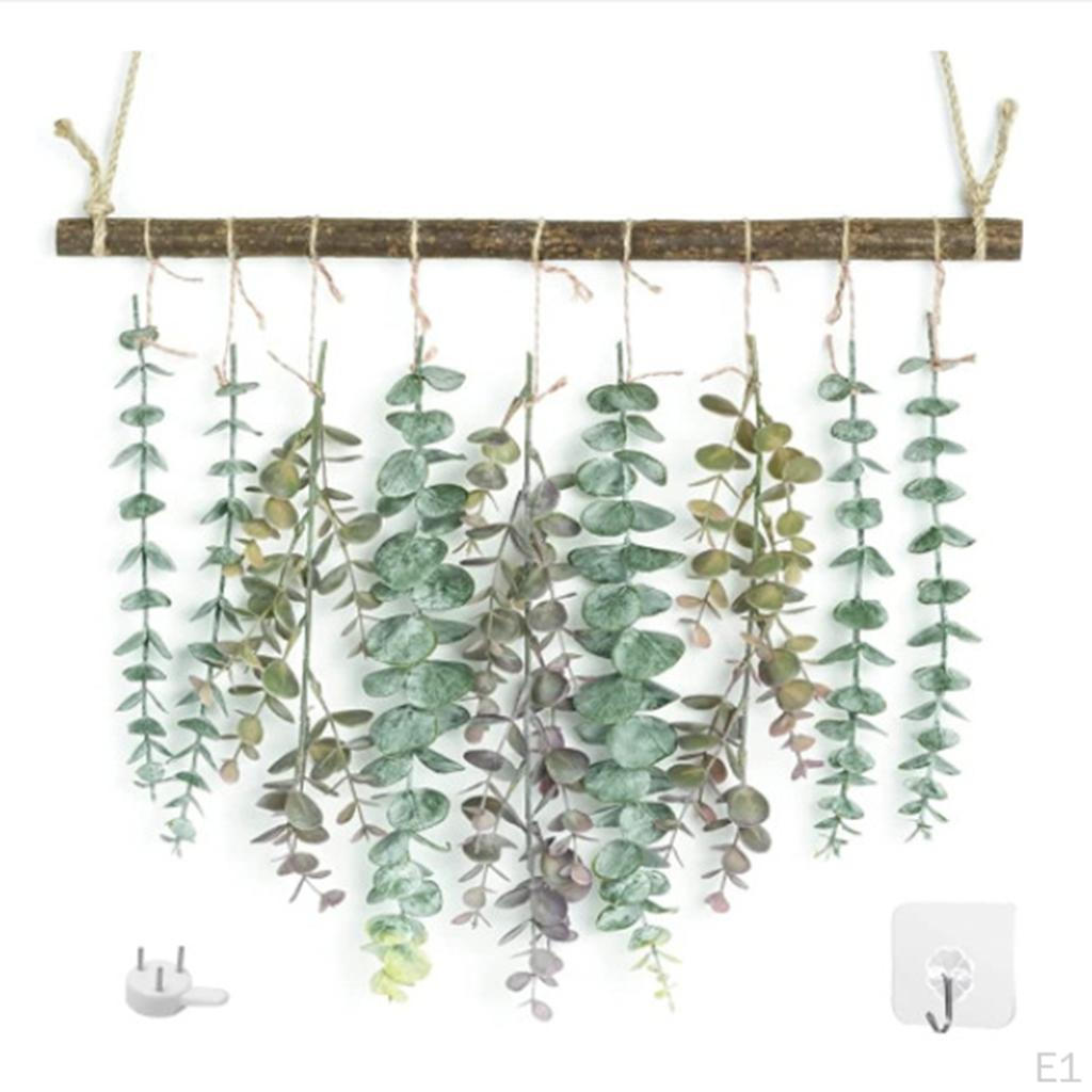1 Piece Artificial Eucalyptus Greenery Hanging Wall