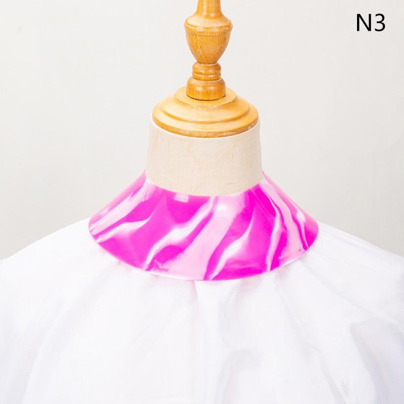 

Силиконовый воротник для стрижки стилиста, шаль для окрашивания волос, водонепроницаемая накидка на шею, парикмахерские аксессуары для окрашивания волос