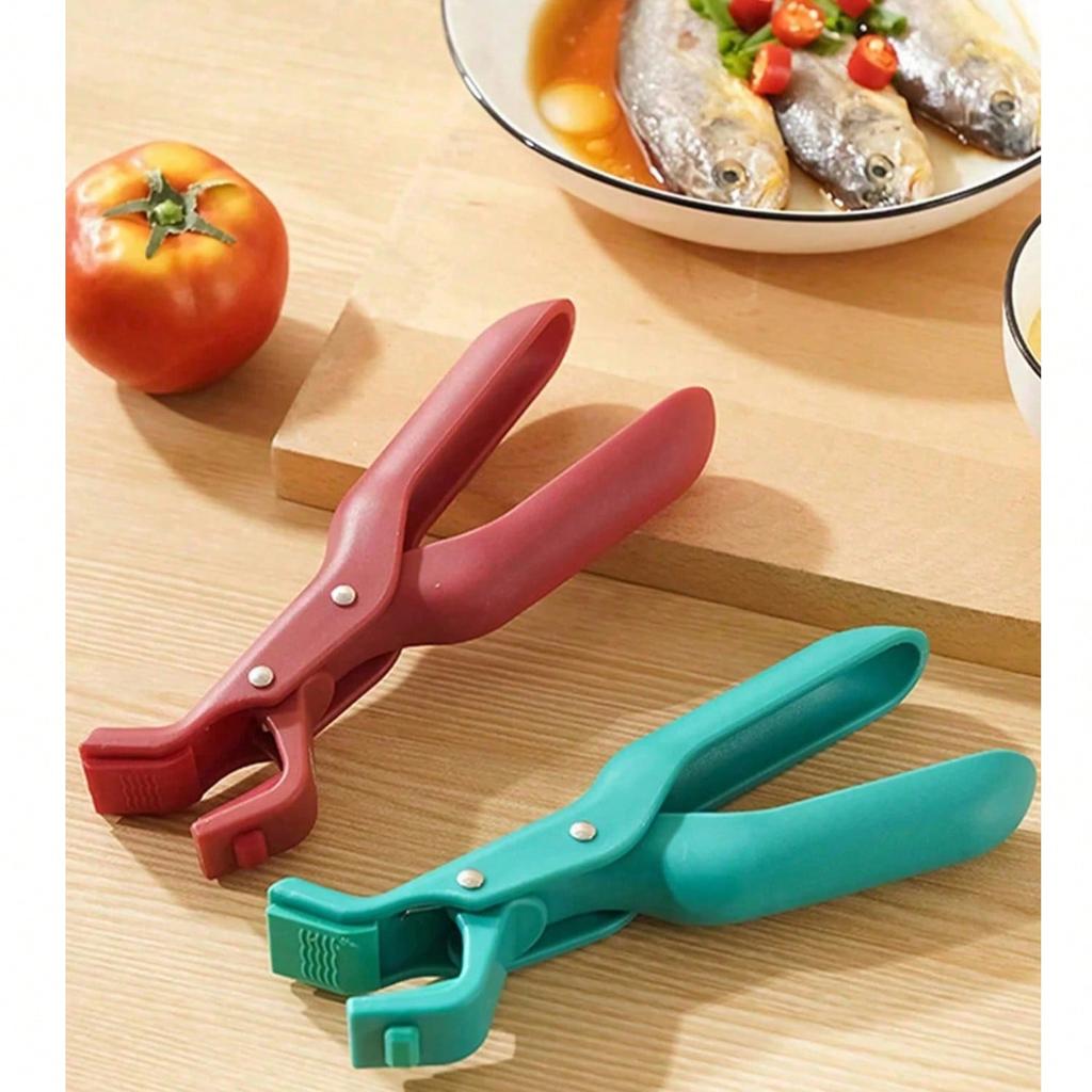 One Heat-resistant Bowl Clip, Used To Prevent Scalding, Multi-purpose Heat-resistant Bowl Rack Clip, Kitchen Pliers.
