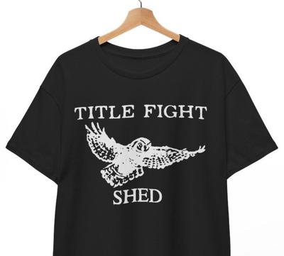 Title Fight Shed T-Shirt Floral Green Hyperview Unisex T-Shirt
