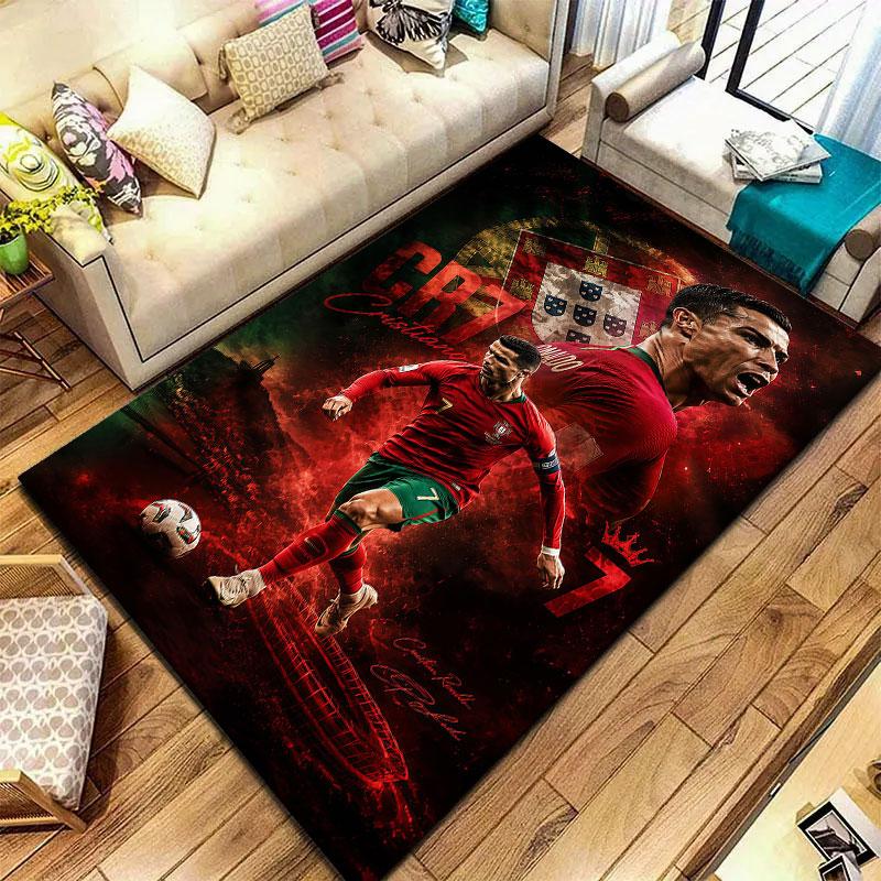 CR7 Carpet Rug for Living Room Bedroom Home Sofa Decoration,Kids Play Non-slip Floor Mat