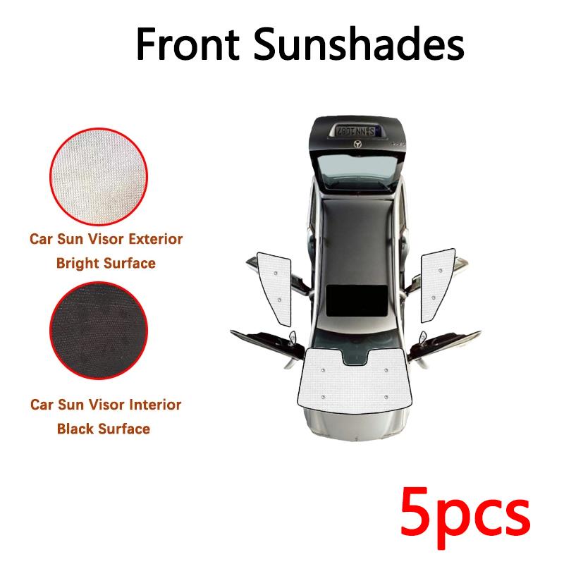 Car Full Covers Sunshades For Toyota RAV4 LWB Vanguard XA30 2006-2012 Protector Window Anti-UV Sun Parasol Window Accessories