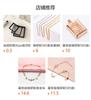Purple Gold Smart Dragon Column Pendant Temperament Simple Rose Gold Plated Hollow Cylindrical Pendant Jewelry