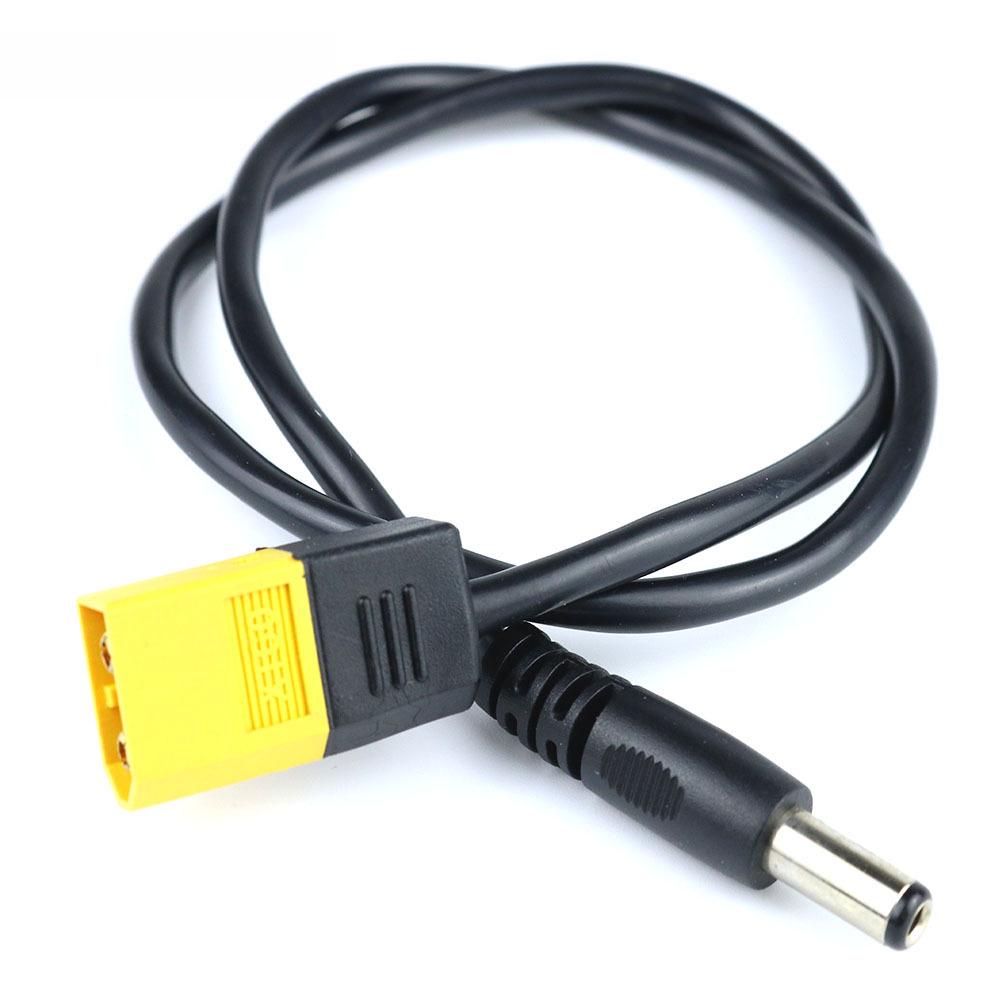 XT60 To DC5525/5521 Cable for TS100/T12 Soldering Iron Battery Connection