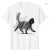Trendy Streetwear Minimalist Cat Art T Shirt Womens Unisex Tee Casual Summer Humor Short Sleeve Cats Lovers Gifts