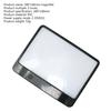 Magnifier Desktop With Led Desk Lamp Magnifying Glass Elderly Reader Brighter Viewer Screen Amplifier Reading Books