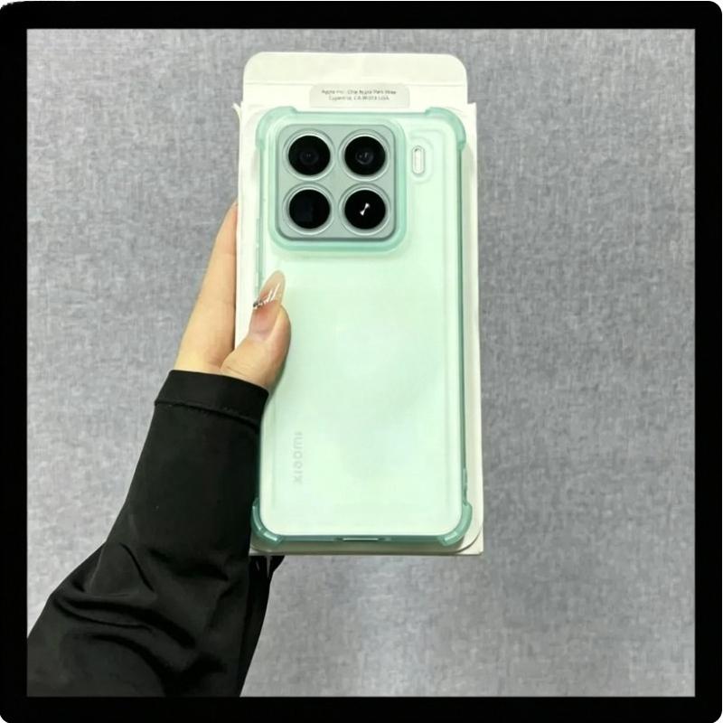 Airbag TPU Shockproof Matte Case For Xiaomi 17T Pro Translucent Soft Silicone Protection Cover For Xiaomi MI15T Pro 15 T Bumper