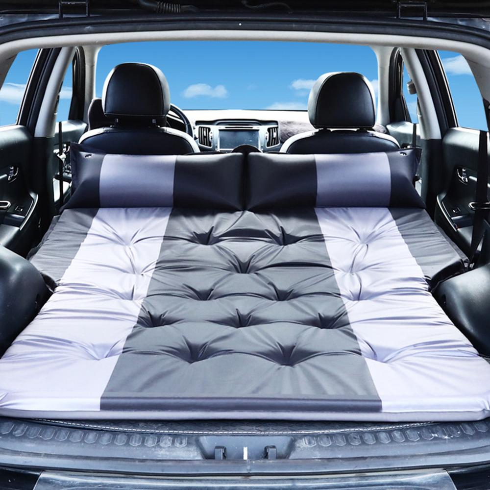SUV Car Camping Air Mattress Auto Blow Up Bed Inflatable Mattress Raised Airbed Car Bed Air Mattress Colchon Inflable Car Mattre