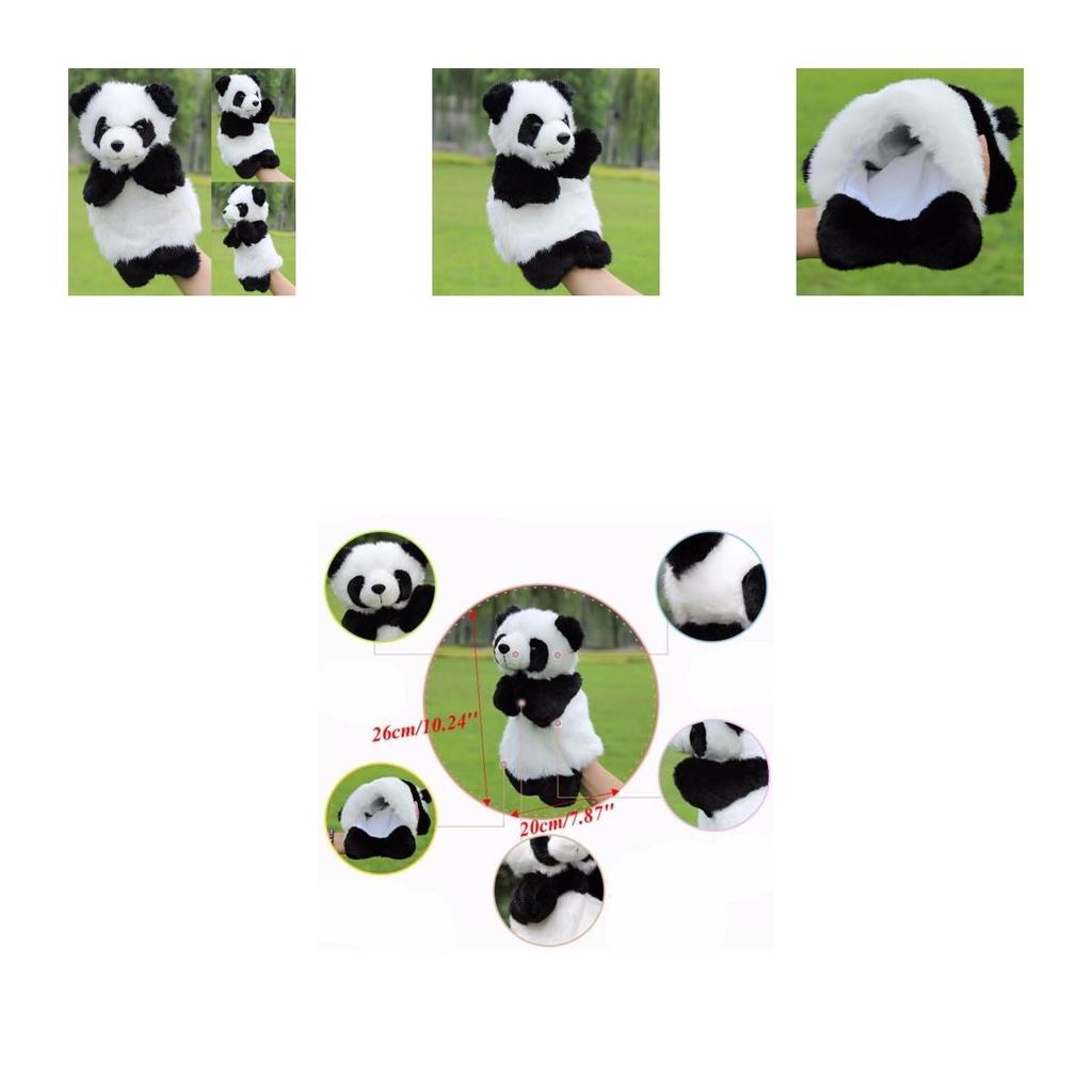 Adorable Panda Hand Puppet Premium Quality Plush Educational Toy For Children