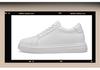 Invisible 8CM Height Increasing Men's Thick Sole White Casual Outdoor Sports Board Shoes