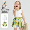 Classic Teddy Girls' Summer T-shirt & Pants Set