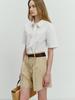 Deonseuteu Cotton-Linen Shorts Beige_Udpa4B229I2