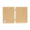 FUJICOLOR Photo 2L Size X 2 Brown Frame, Wooden, 4602TK, Sides,