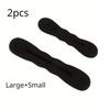 Sponge Plastic Loop Curly Hair Tool - Twist Donut Bun Curler. Scrunchie Headband for Easy Hairstyles, Styling Accessory
