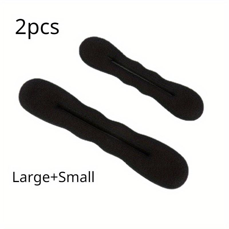 Sponge Plastic Loop Curly Hair Tool - Twist Donut Bun Curler. Scrunchie Headband for Easy Hairstyles, Styling Accessory