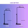 Adjustable Reptile Plant Lamp Stand with Retractable Height