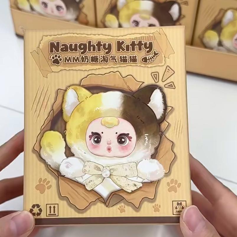 Aughtymittens Mm Milchbonbon Plüschkatze Puppe Anhänger Blind Box Entzückendes Sammlerspielzeug Entwickelt Für Mädchen Modischer Rucksackanhänger