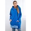 Hooded Sports Fleece Sweatshirt Casual Long-sleeved Zipper Women's Plus-size Solid Color Coat
