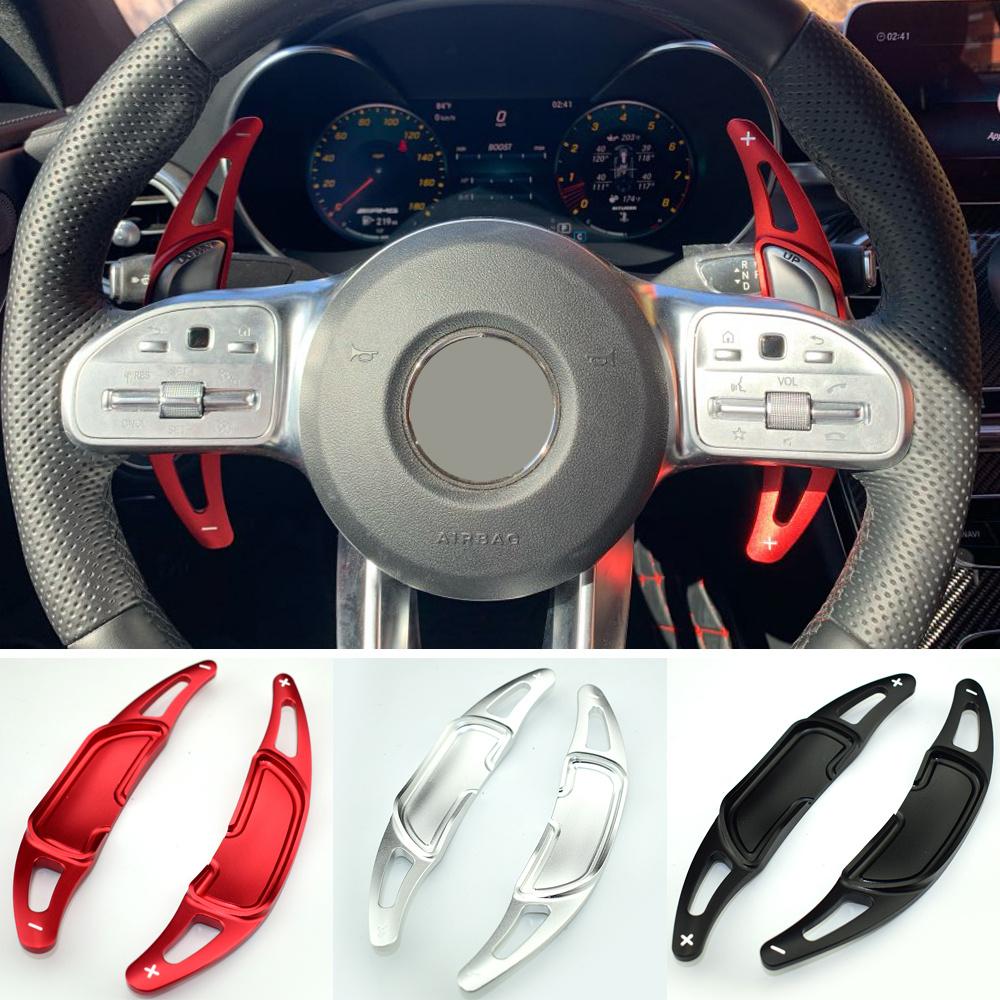 Steering Wheel Paddle Shifter For Mercedes AMG A45 C43 C63 E63 E53 GLC63 GLE53