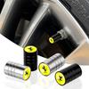 4Pcs Car F22 Logo Wheel Valve Caps Stem Covers Auto Exterior Accessories For Ferrari F1 458 488 SF90 Stradale SF90Spider 296 GTB 296