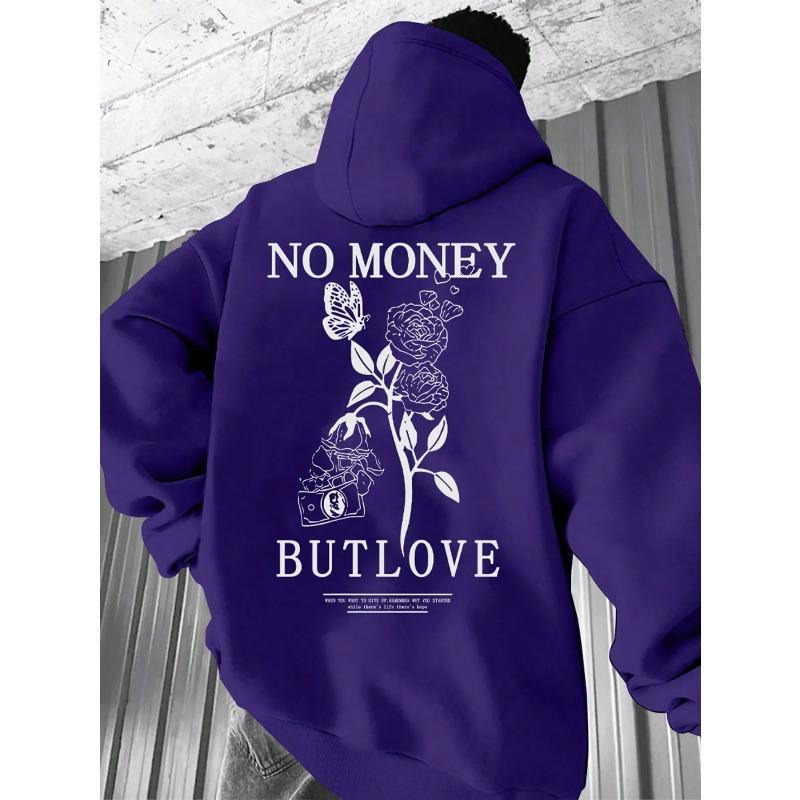 Men s Loose Casual Pullover Hoodie Street Fashion Printed Top XXXL