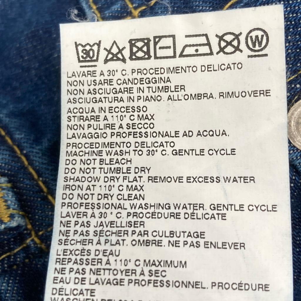 Maison Margiela Indigo S51LA0157 Margiela 1 Denim Pants Bottoms 1 blueUsed