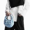 New COS Polyester Cloud Bag, Handbag Regular Women's Light Blue 1218145001