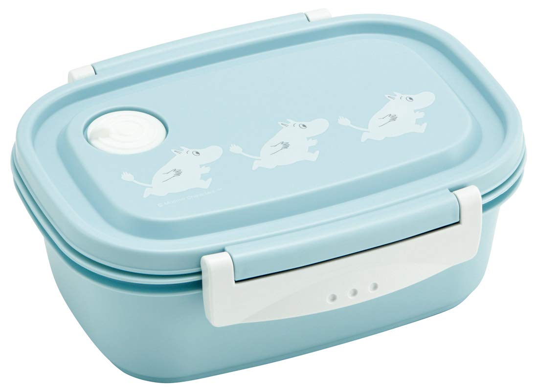 

Skater Easy Light Bento Moomin Sealable Storage XPM4 & Box, Medium, Microwave-Safe, 550ml, Design, Container,