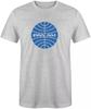 SALDI T-shirt Vintage Grigio Chiaro Pan Am Airlines Taglie S-5XL