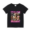 Italian Brainrot Animals Kids T-shirt Cappuccino Assassino Short Sleeve Tops for Kids Funny Meme Cute Tee Summer Clothing