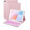 Colorful Backlit Bluetooth Keyboard Case with Apple Pencil Slot for 8.3 Inch iPad Mini 7/6
