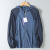 Export Surplus Outdoor Lightweight Breathable Summer Hooded Color-Block Ice Silk Sun Protection Skin Jacket