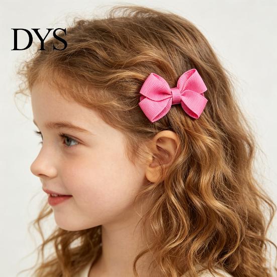 Charming Hair Accessories for Gifts 10Pcs Baby Clips, Bows, Fully Covered Barrette Grosgrain Ribbon Clip Gentle Clips Daily Wear Pins Girls Infants &