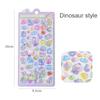 1pc Kawaii Candy Ghost Bread Drop 3D Relief Journal Decorative Stickers Scrapbooking Phone Stickers Stationery Sticker TMZ