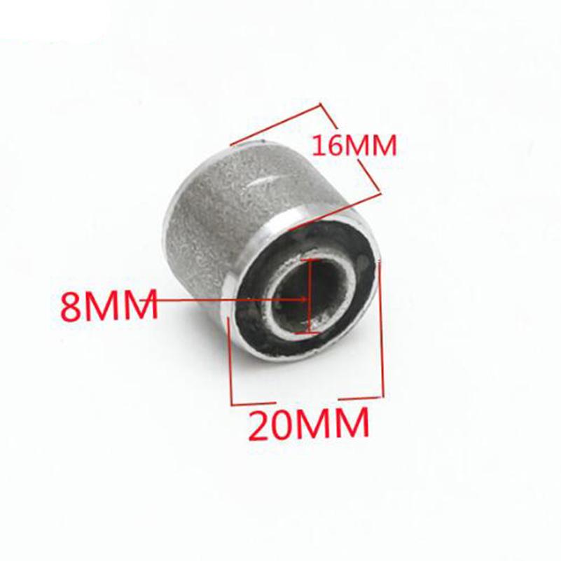 Off road motorcycle beach go kart scooter electric universal buffer shock absorber sleeve steering arm rubber shaft sleeve I