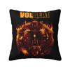 Volbeats Greatest Of All Tours Square Pillow Covers Bed Car Guitar Cushion Cover Cute Decorative Pillow Cover 40*40