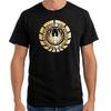 Men's and Women's T-shirts Battlestar Galactica BSG 75 Sci-Fi Cult Retro Movie 80s Gold Metallic