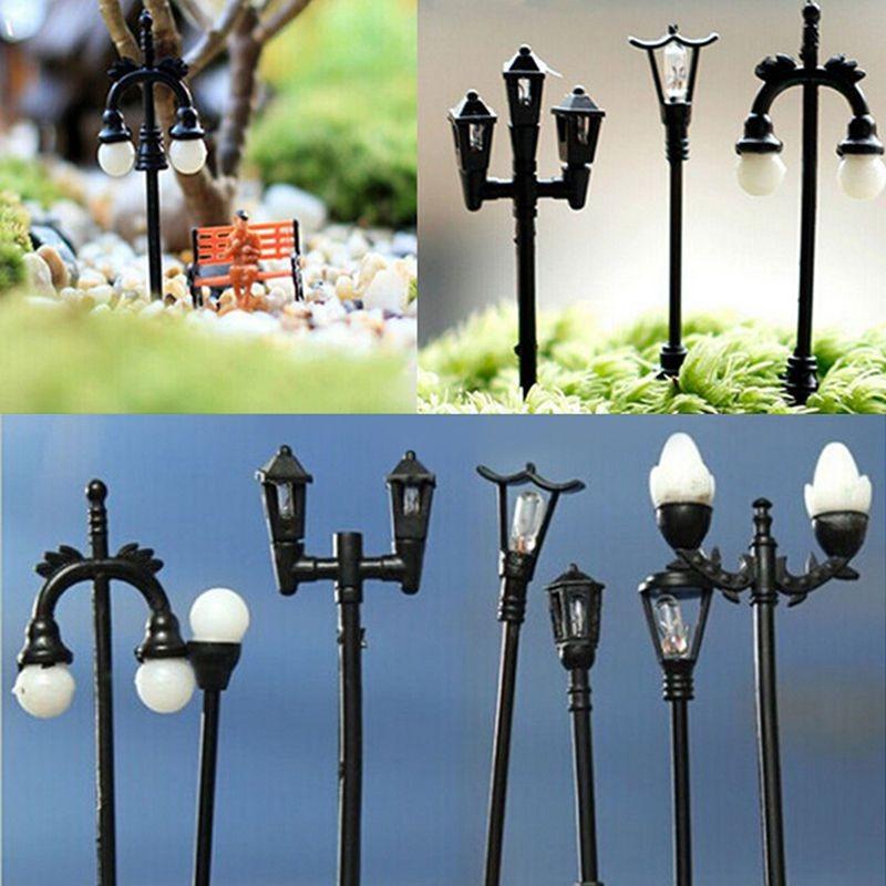 Light Diy Lamp Decoration Ornament Miniature Garden Mini Micro Craft Landscape