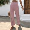 New Women's Casual Wide Leg Pants Comfortable Straight Cut Long Trousers Thin Sle Autumn Collection