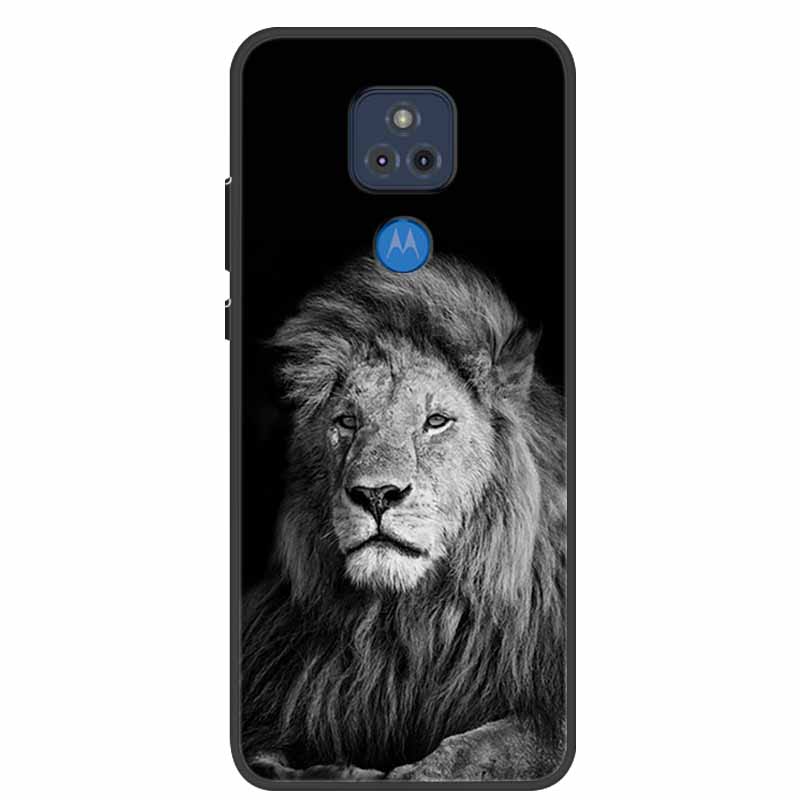 For Moto E7 Plus Case Bumper Silicone TPU Soft Phone Cover For Motorola Moto E7 Plus Case Cartoon Funda E 7 Plus E7Plus Coque