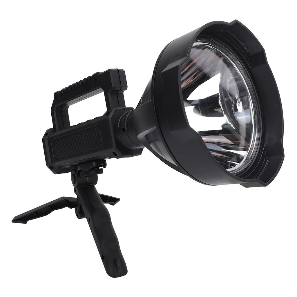 LED Spotlight USB Port Waterproof Rechargeable Handheld Long Range Outdoor Flashlight for Field Exploration Camping