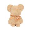 Bear-Shaped Coral Fleece Towel - Ideal Party or Event Gift