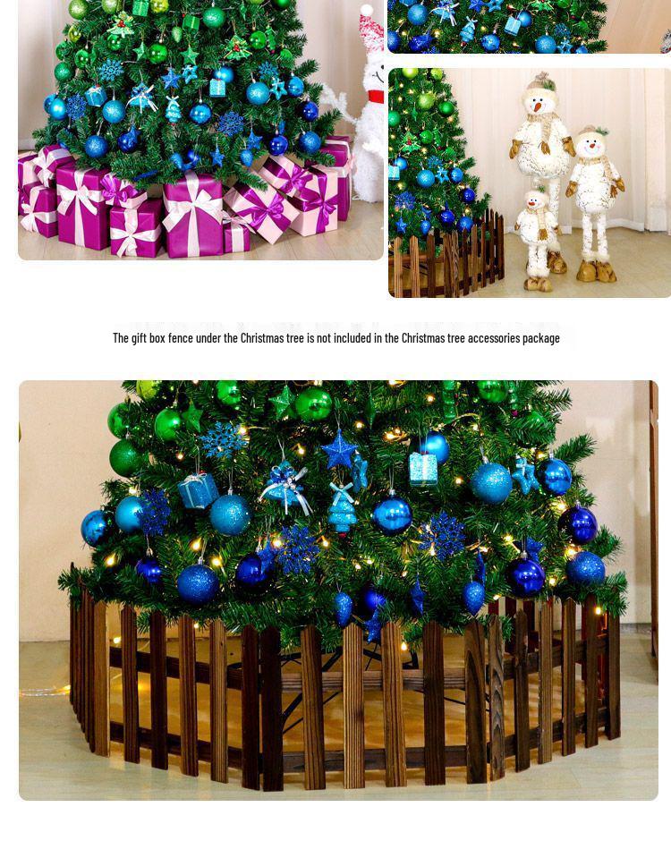 Large Luminous Christmas Tree 1.5m/1.8m/2.1m with Luxury Encrypted Ornaments